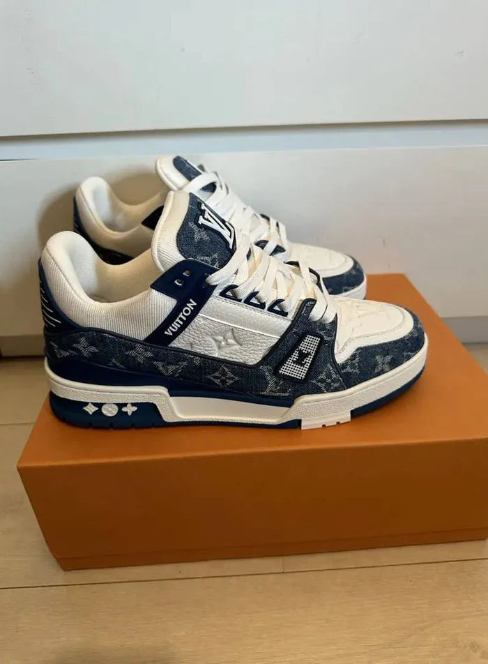 LOUIS VUITTON SNEAKER BLUE/WHITE