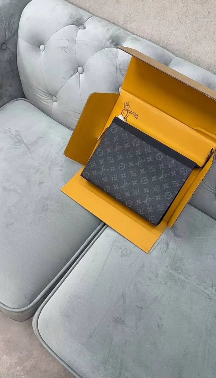 LV Hand Satchel Grey