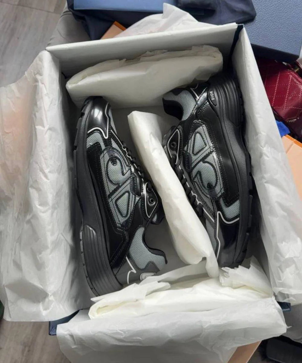 Sneaker B30 Noir/Gris
